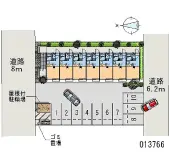 ★手数料０円★名古屋市北区楠味鋺１丁目　月極駐車場（LP）